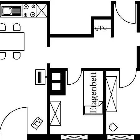 Apartman Kuenstlergarten 1 Garding